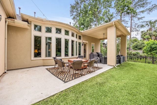 1223 Eversham Way, Kingwood, TX 77339 - view of patio