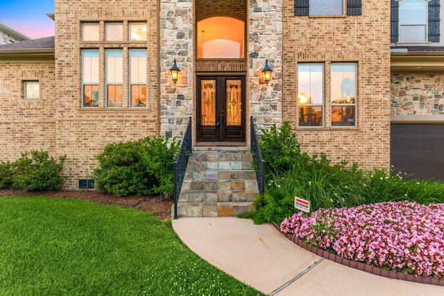 4302 Meyerwood Dr, Houston, TX 77096 - entrance to property featuring brick siding and stone siding