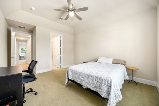4302 Meyerwood Dr, Houston, TX 77096 - bedroom with carpet floors, an office area, baseboards, and a ceiling fan