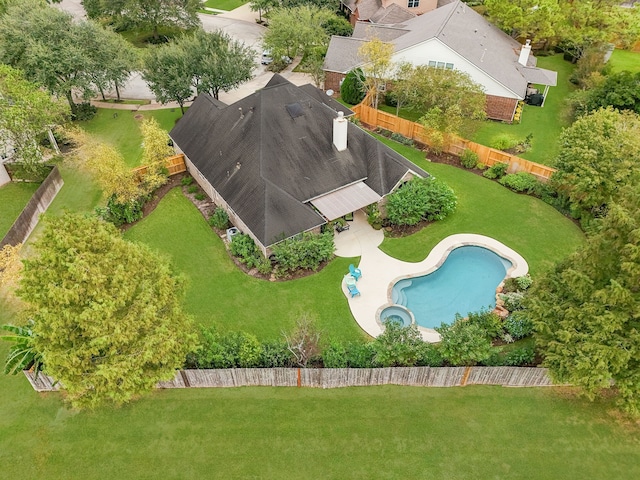 7903 Black Horse Cv, Missouri City, TX 77459 - view of subject property with a pool area