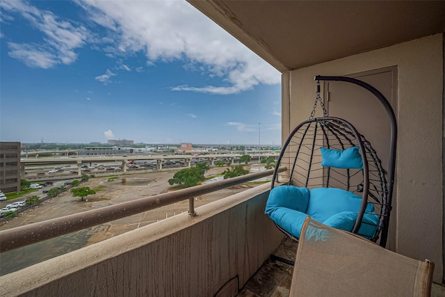 3525 Sage Rd Unit 1004, Houston, TX 77056 - balcony with a city view