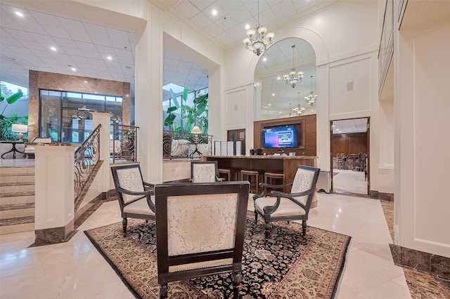 3525 Sage Rd Unit 1004, Houston, TX 77056 - common area with recessed lighting