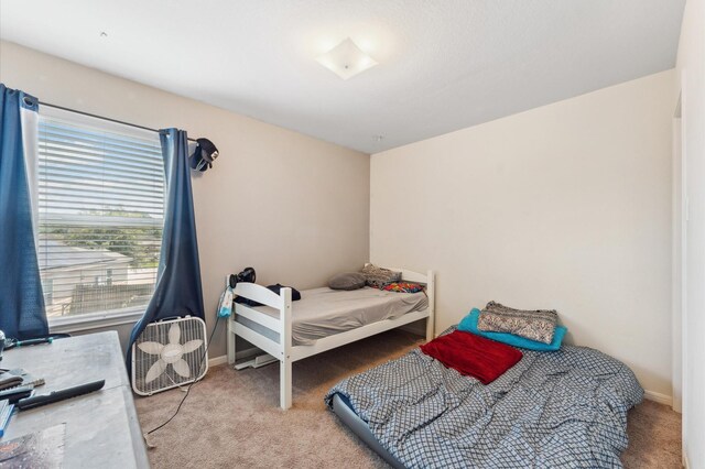2415 Fallen Pine Ln, Houston, TX 77088 - carpeted bedroom with baseboards