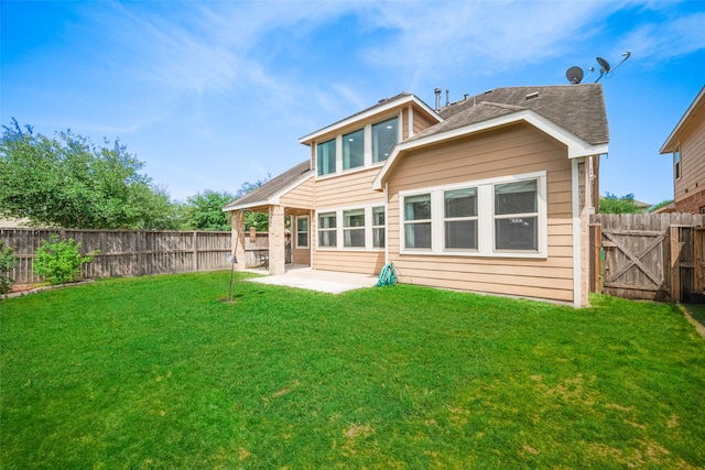 5615 Gemstone Park Rd, Richmond, TX 77407 - back of house with a patio