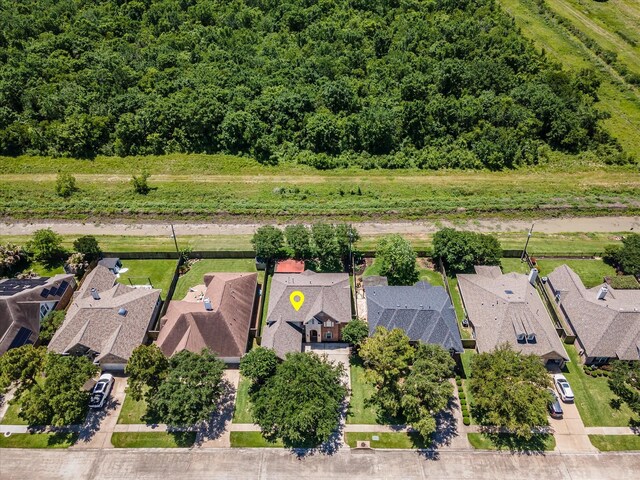 5122 Hidden Brook Ln, League City, TX 77573 - aerial view of residential area