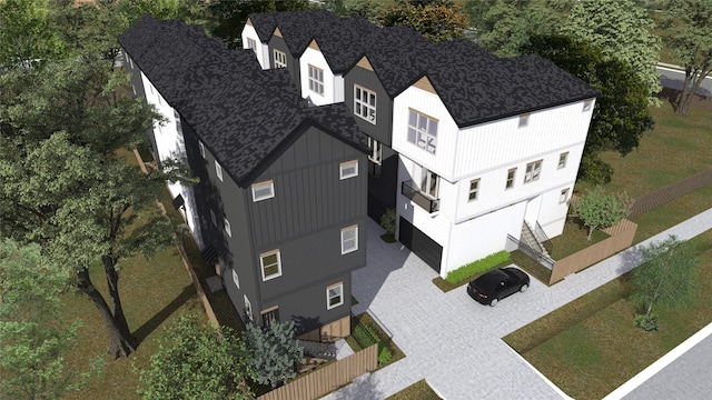1631 Beall St, Houston, TX 77008 - view from above of property