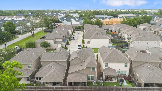 8957 Monterey View Dr, Houston, TX 77080 - aerial view of residential area