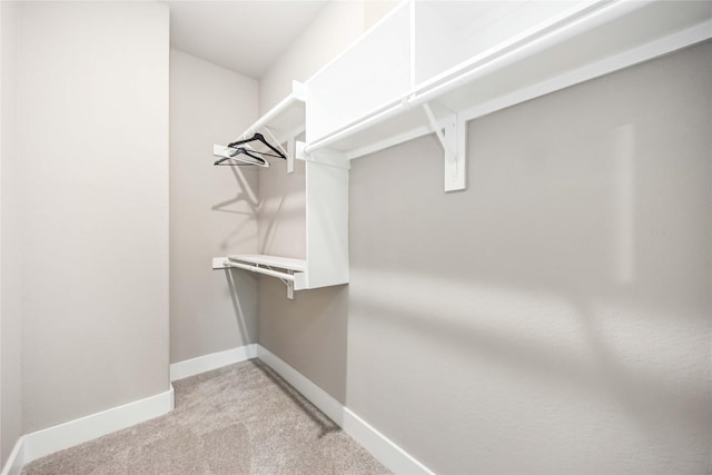 5023 Mallow St A/B, Unit A/B Houston, TX 77033 - walk in closet featuring light carpet