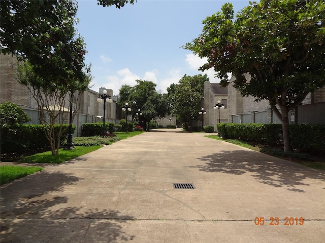 434 Wilcrest Dr Unit 434, Houston, TX 77042 - view of concrete road featuring a residential view