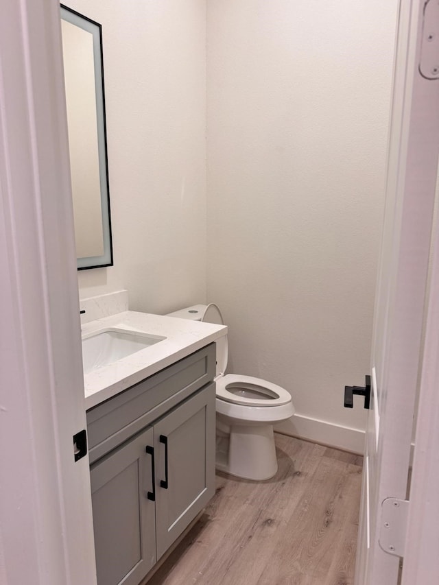 2708 Nagle St, Houston, TX 77004 - bathroom featuring vanity and wood finished floors