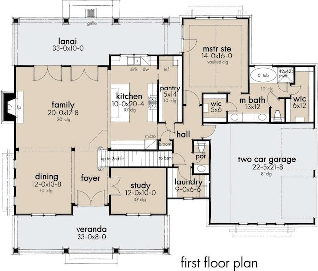 124 Hickory, Village Mills, TX 77663 - home floor plan