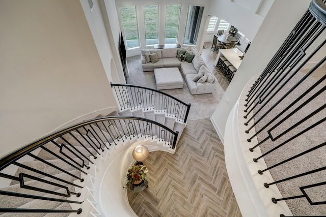 12531 Tullich Run Dr, Humble, TX 77346 - stairs with baseboards