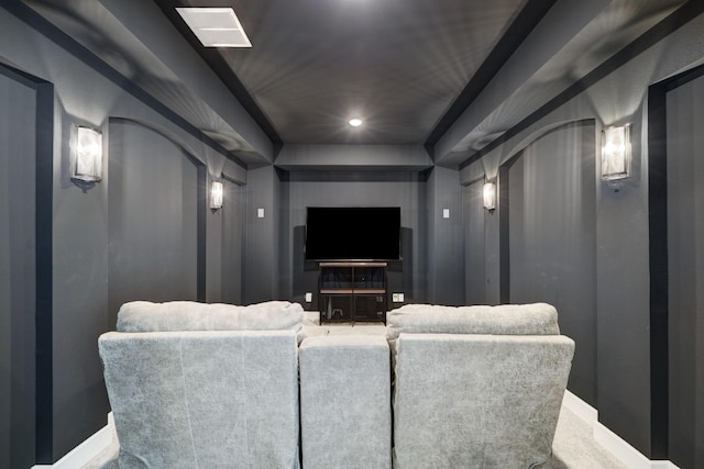 12531 Tullich Run Dr, Humble, TX 77346 - home theater room with baseboards and recessed lighting
