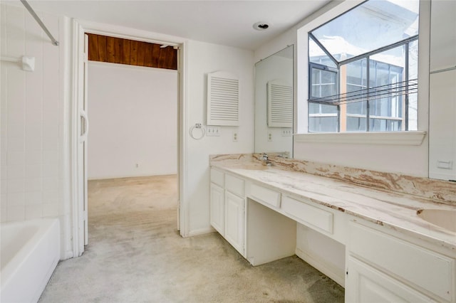 5380 Brownway St Unit D38, Houston, TX 77056 - full bathroom featuring vanity and bathtub / shower combination