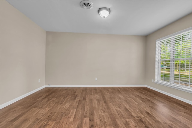 5839 Ettrick Dr, Houston, TX 77035 - empty room with baseboards and wood finished floors