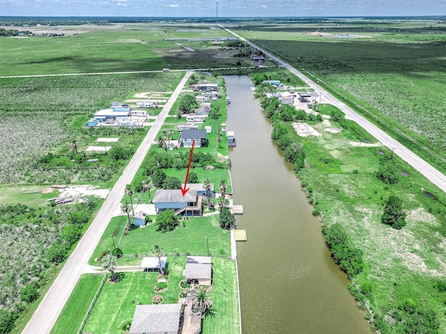 171 County Road 299, Sargent, TX 77414 - aerial view of property's location with a large body of water