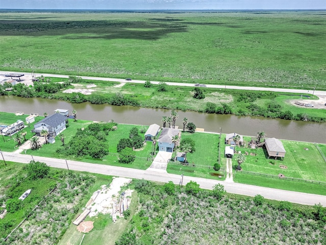 171 County Road 299, Sargent, TX 77414 - aerial view of property and surrounding area with a nearby body of water