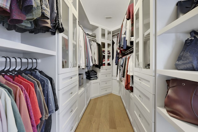 6706 Miller Shadow Ln, Sugar Land, TX 77479 - spacious closet featuring light wood finished floors