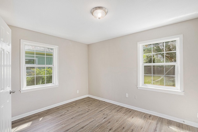 7306 Lakewood Dr, Houston, TX 77016 - empty room featuring wood finished floors and baseboards