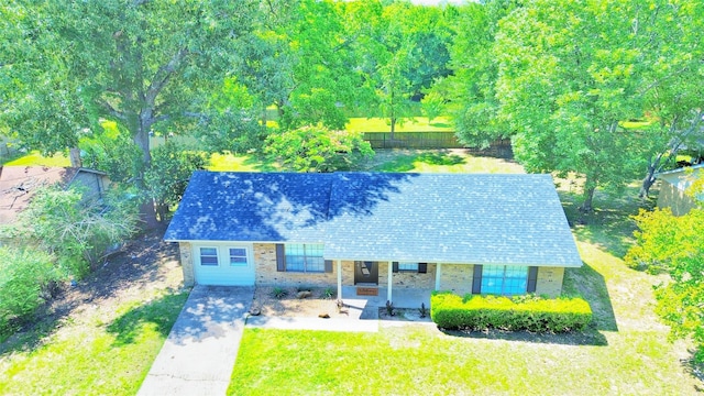 803 Wolley Cir, Crockett, TX 75835 - view from above of property
