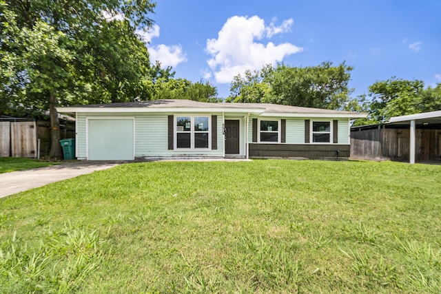 2705 Camille St, Pasadena, TX 77506 - ranch-style home featuring driveway and an attached garage