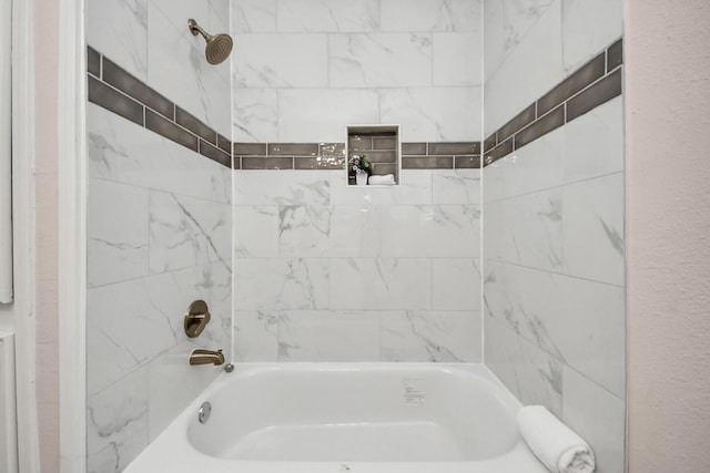 129 E 6th St, Deer Park, TX 77536 - bathroom featuring tub / shower combination