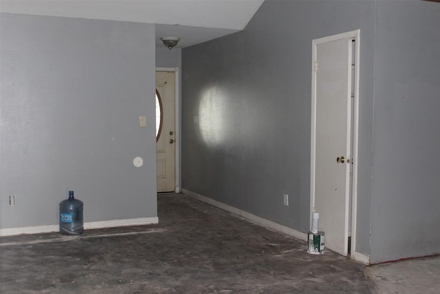 814 Kilpatrick St, Channelview, TX 77530 - unfurnished room with unfinished concrete flooring and baseboards