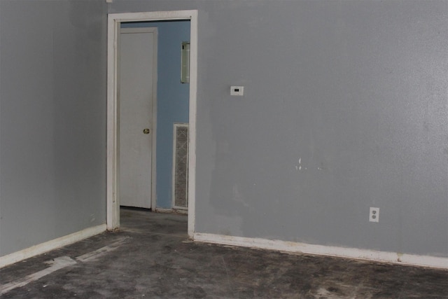 814 Kilpatrick St, Channelview, TX 77530 - unfurnished room with unfinished concrete flooring and baseboards