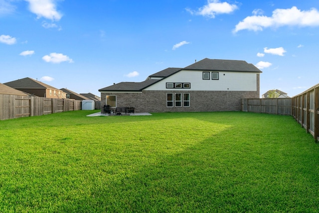 13110 Mid Stocket Dr, Humble, TX 77346 - back of property featuring a patio