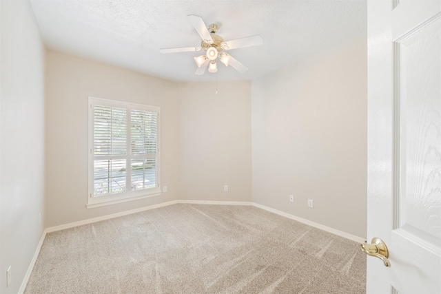 1114 Ridgeburg Ct, Houston, TX 77077 - carpeted empty room with a ceiling fan and baseboards
