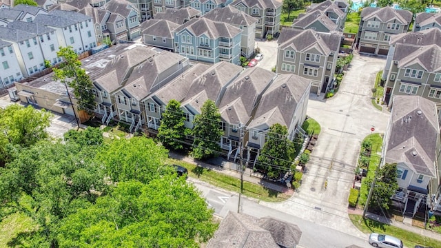 1184 Nelson Falls Ln, Houston, TX 77008 - aerial perspective of suburban area