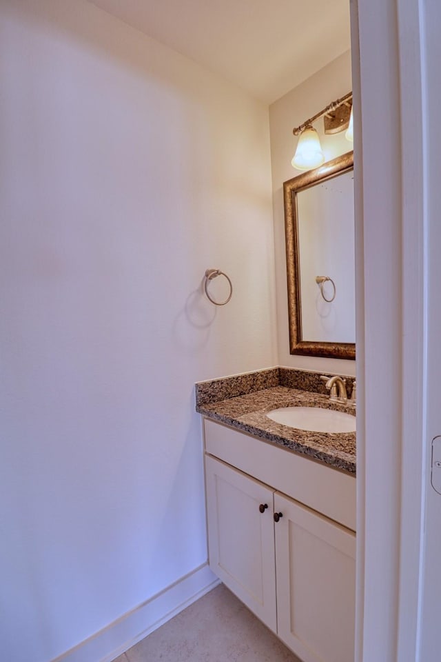 1184 Nelson Falls Ln, Houston, TX 77008 - bathroom with vanity and baseboards