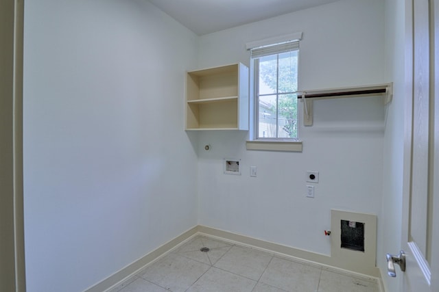 1184 Nelson Falls Ln, Houston, TX 77008 - laundry room with hookup for a gas dryer, electric dryer hookup, baseboards, and washer hookup