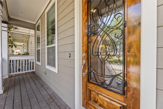 1184 Nelson Falls Ln, Houston, TX 77008 - doorway to property with covered porch