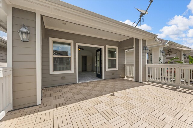 1184 Nelson Falls Ln, Houston, TX 77008 - view of patio / terrace
