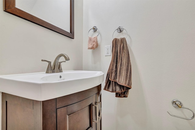 9822 El Chaco St, Baytown, TX 77521 - bathroom with vanity