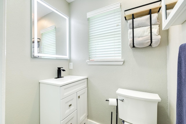 2735 County Road 208, Danbury, TX 77534 - bathroom featuring vanity and toilet
