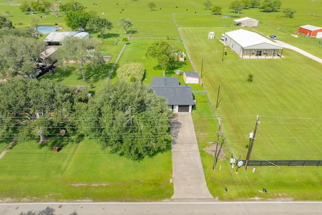 2735 County Road 208, Danbury, TX 77534 - aerial view of sparsely populated area with a pastoral area