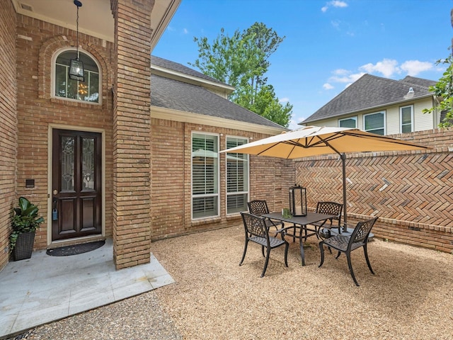 13 Hickory Shadows Dr, Houston, TX 77055 - view of patio