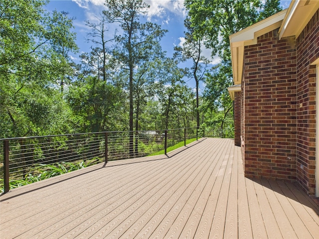 11628 King Edward Ct, Montgomery, TX 77316 - view of wooden terrace