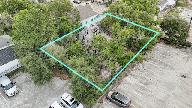 1913 Hardy St, Houston, TX 77026 - aerial view of property and surrounding area featuring property boundaries highlighted