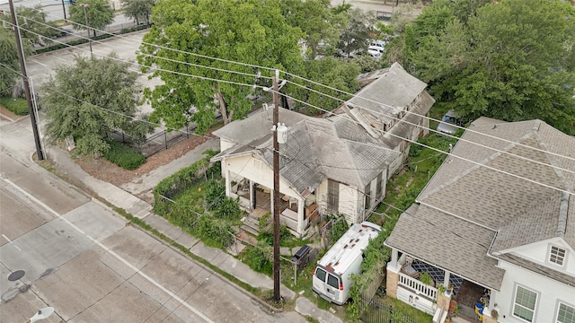 1913 Hardy St, Houston, TX 77026 - drone / aerial view