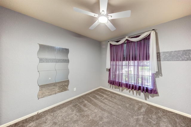 1810 Spreading Bough Ln, Richmond, TX 77406 - carpeted spare room featuring ceiling fan and baseboards