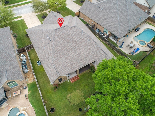 27259 Jessica Hills Ln, Spring, TX 77386 - view from above of property