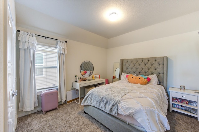 3033 Myrtle Sunset Dr, Katy, TX 77493 - bedroom with carpet floors and vaulted ceiling