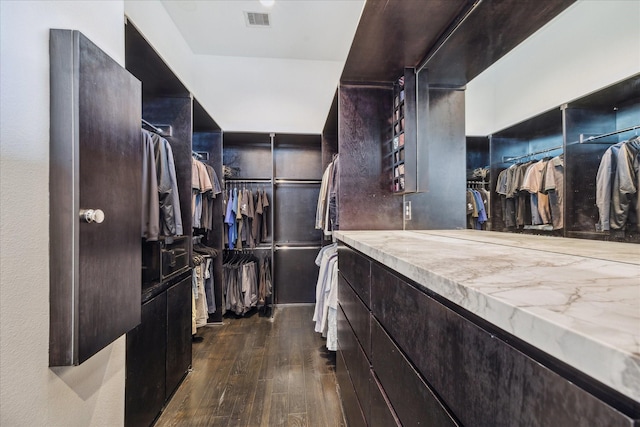 5430 Judalon Ln, Houston, TX 77056 - spacious closet featuring dark wood-style floors