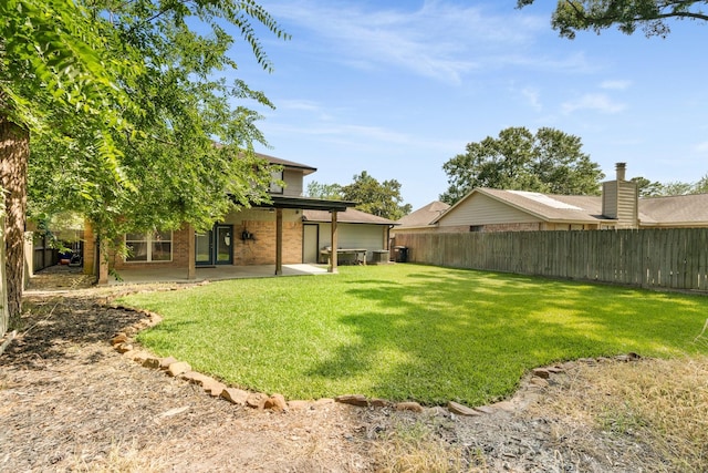3623 Wells Mark Dr, Humble, TX 77396 - view of yard featuring a patio area