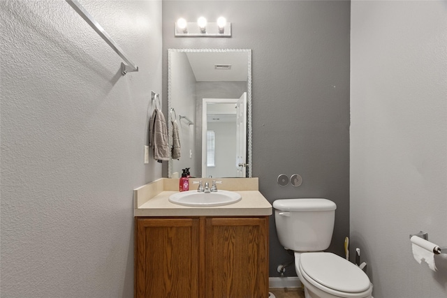 4705 Foster Hill Ct, Houston, TX 77345 - half bath featuring toilet and vanity