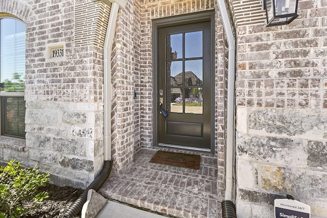 19331 Wild Sabino Way, Tomball, TX 77377 - property entrance with brick siding