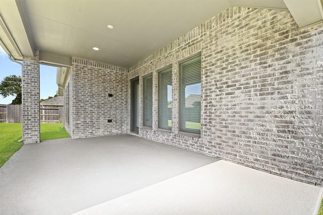 19331 Wild Sabino Way, Tomball, TX 77377 - view of patio featuring fence